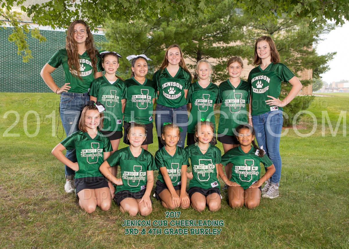 2017 3rd & 4th Bursley Your Pics Jenison CUB Cheerleading