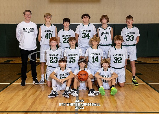 2023 8th Grade Basketball Boys White JJHS